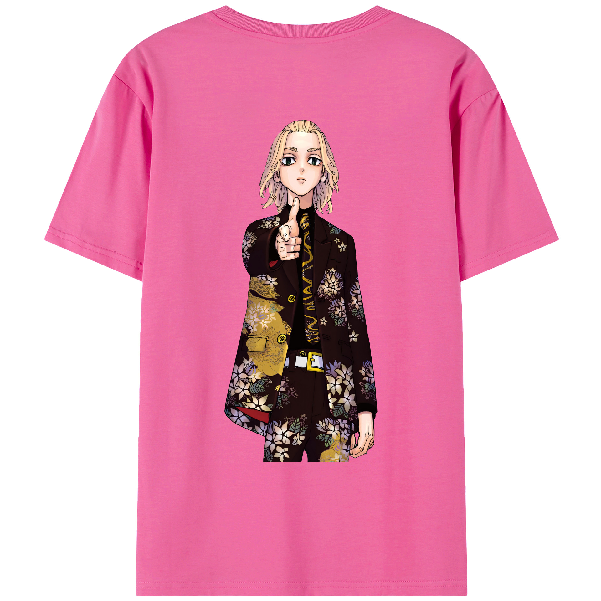 （画像用） 東京リベンジャーズ Tokyo Revengers レディース半袖Tシャツ(バックプリント)